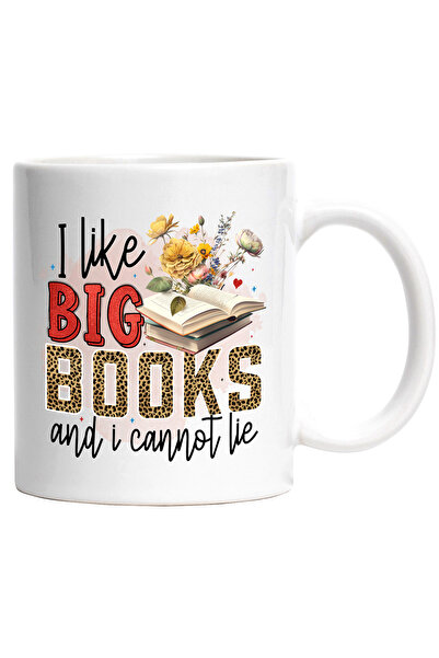 StoryGift Romania Cana cu mesajul "I like big books and I cannot lie", carte,...