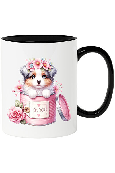 StoryGift Romania Cana cu un catelus blanos care iese dintr-o conserva | ilus...