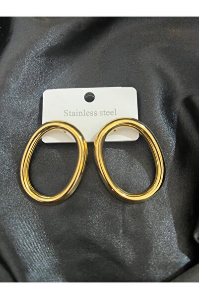Meri Oval Steel Earrings Pattern