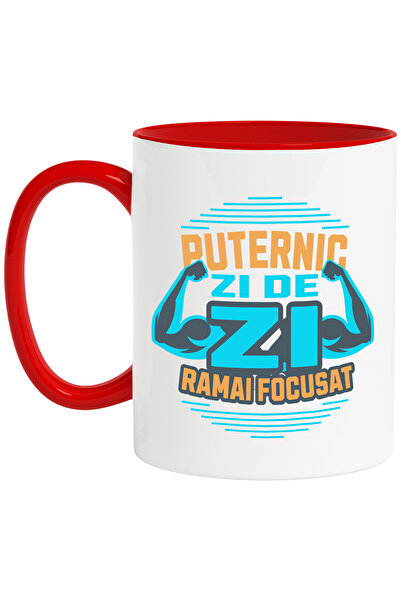 StoryGift Romania Cana cu Mesaj Motivational Iubitorii De Sport Maini Umane F...