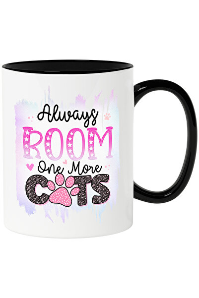 StoryGift Romania Cana cu mesajul "Always room one more cats", inca o pisica,...