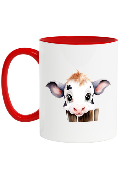 StoryGift Romania Cana cu o vacuta curioasa | ilustratie | par in crestet | o...