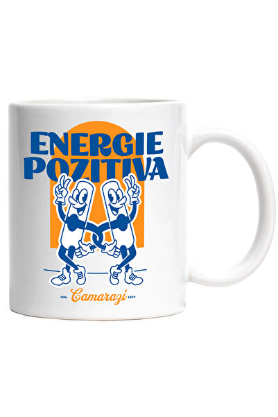 StoryGift Romania Cana Prieteni energie pozitiva doua pahare camarazi, 330ml,...