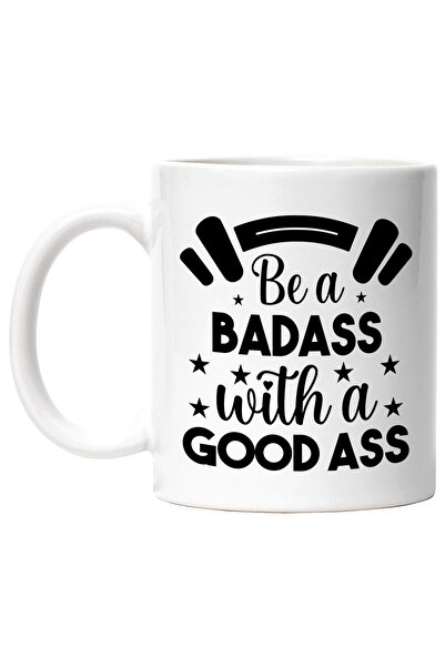 StoryGift Romania Cana cu stelute si mesajul in engleza "Be a bada*s with a g...