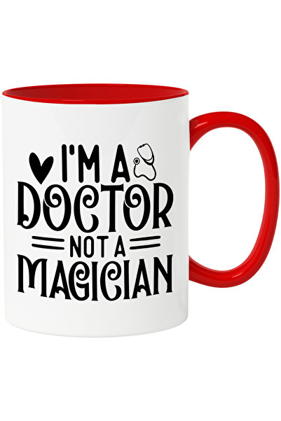 StoryGift Romania Cana cu inimioara si mesajul "Eu sunt un doctor, nu un magi...