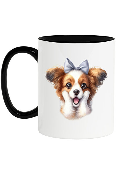 StoryGift Romania Cana cu o catelusa uimita, ilustratie, socata, funda, labut...