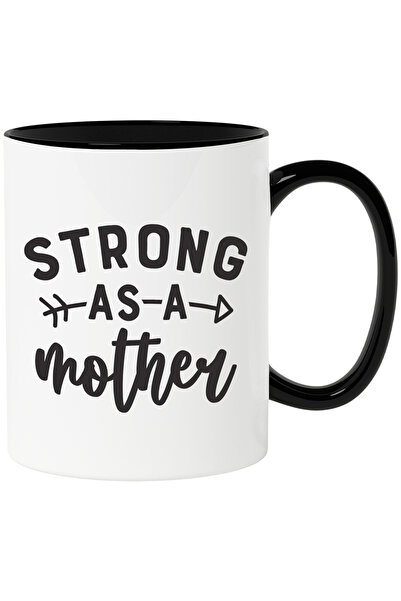 StoryGift Romania Cana cu Mesajul in Engleza Strong as a Mother, Mama Puterni...