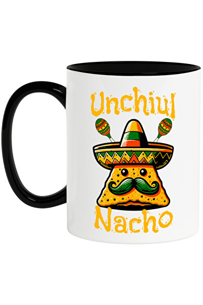 StoryGift Romania Cana Unchiul Nacho familie iubire mancare mexic, 330ml, Cer...