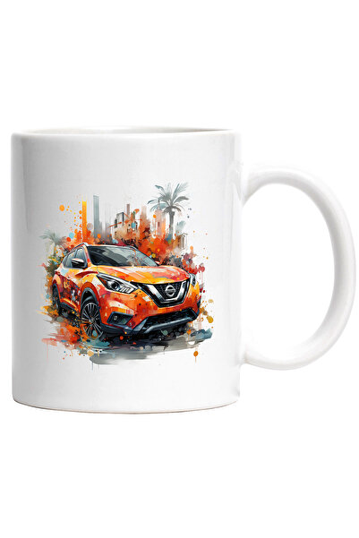 StoryGift Romania Cana Cu SUV, Masina, Nissan Rogue, Palmieri, Oras, Multicol...