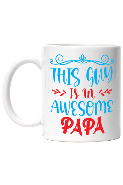 StoryGift Romania Cana pentru un tata apreciat si respectat cu mesajul "This ...