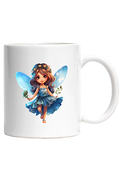 StoryGift Romania Cana cu o fetita dragalasa cu aripi de zana | ilustratie | ...