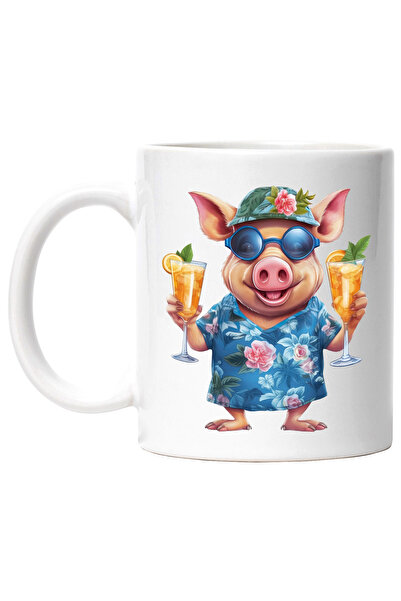 StoryGift Romania Cana cu un porc in vacanta | ilustratie | loc exotic | tine...