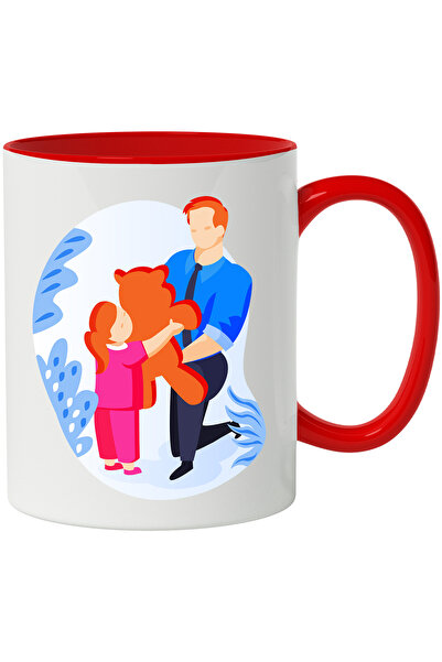 StoryGift Romania Cana Cu Familie, Copil, Tata, Urs De Plus, Multicolor 330 m...