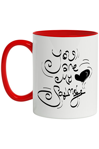 StoryGift Romania Cana Cu Mesaj In Engleza You Are My Soulmate, Inima, Cuplu,...