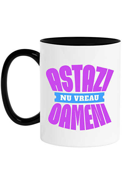 StoryGift Romania Κούπα με κείμενο στη ρουμανική γλώσσα, αστείο μήνυμα: Σήμερ...