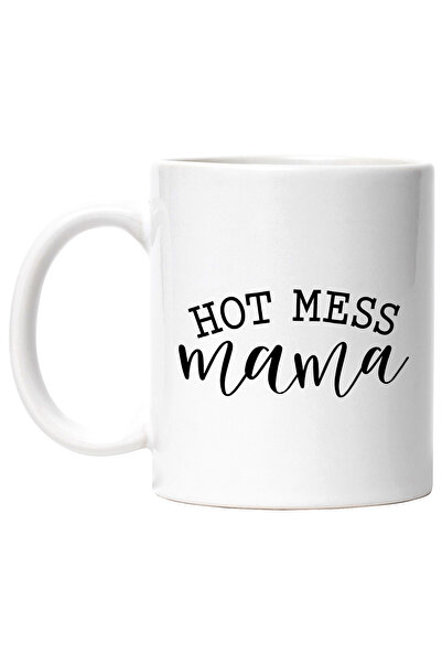 StoryGift Romania Cana pentru o mama apreciata si fierbinte cu mesaj in engleza cu Maner Alb, Cu Maner Alb