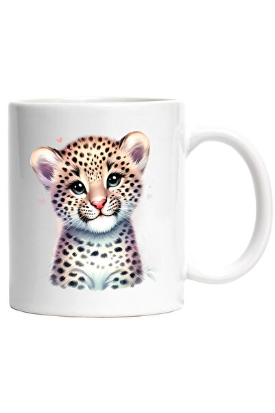 StoryGift Romania Cana cu o femela tigru | ilustratie | inimioare | micuta | ...