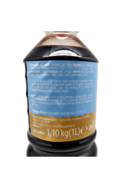 Chefline Asia Tuzu Azaltılmış Soya Sosu Chefline Asia 1,10 Kg (1lt)