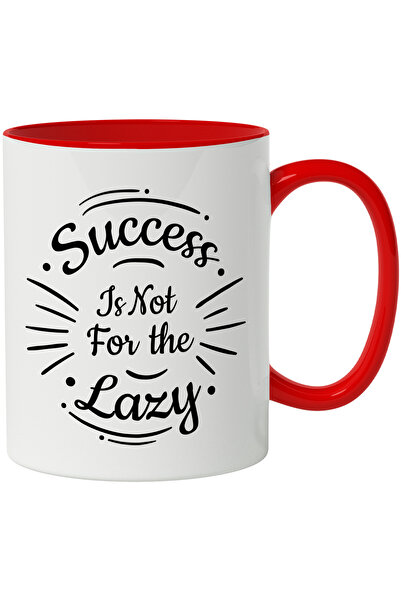 StoryGift Romania Cana Cu Mesaj In Engleza Success Is Not For The Lazy, Lenes...