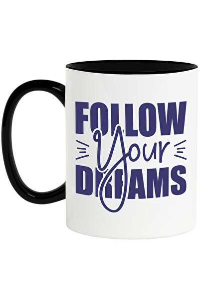 StoryGift Romania Cana cu mesaj motivational in limba engleza "Follow your dr...