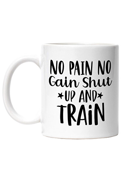 StoryGift Romania Cana cu indemnul sa taci si sa te apuci de antrenament, cac...