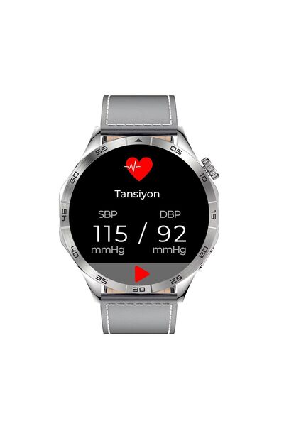 Spovan Apeiron Sesli Görüşme BT 5.3 Tansiyon Ölçer Su Püskürtme Türkçe Akıllı Saat