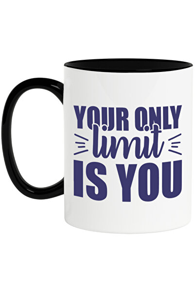 StoryGift Romania Mug with motivational message in English "Your only limit i...