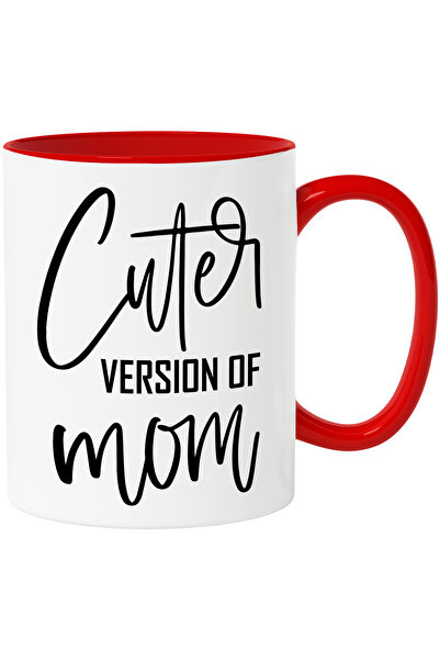 StoryGift Romania Cana cu textul in engleza "Cuter version of mom" - versiune...