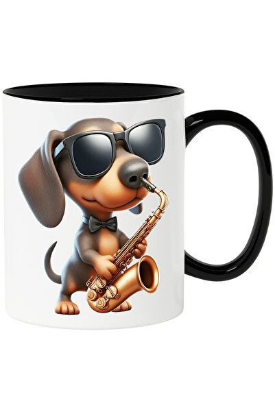 StoryGift Romania Cana cu un catel care canta la saxofon | 3D | ochelari | il...