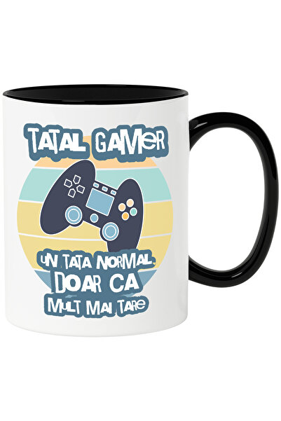 StoryGift Romania Cana Tatal gamer iubitorii de jocuri video familie, 330ml, ...