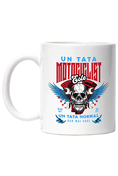 StoryGift Romania Cana cu Craniu Uman Horror Cu Aripi De Inger Chei Mecanic F...