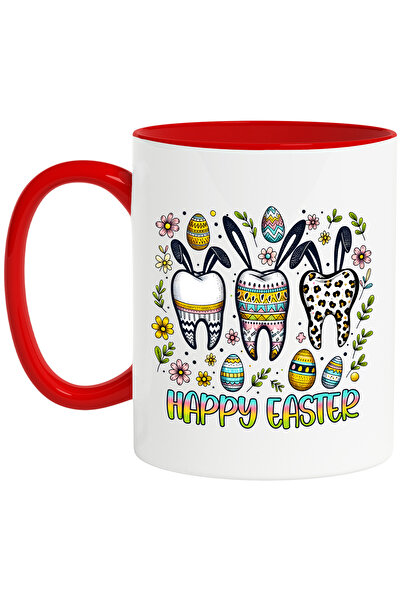 StoryGift Romania Cana cu mesajul "Happy Easter", profesie, ilustratie, munca...
