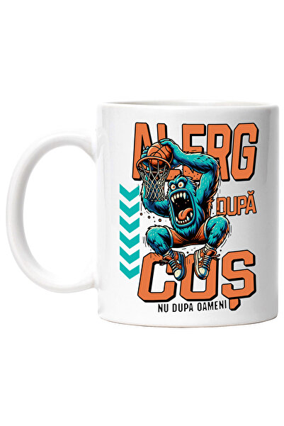 StoryGift Romania Cana MONSTRU JUCAND BASCHET IUBITORII DE BASCHET, 330ml, Ce...