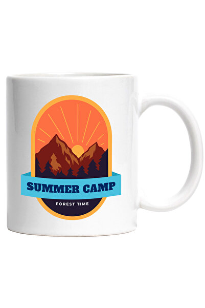 StoryGift Romania Cana Cu Mesaj In Engleza Summer Camp Forest Time, Tabara, V...