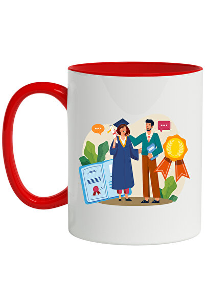 StoryGift Romania Cana Cu Absolvire, Student, Diploma, Panglica, Medalie, Mul...