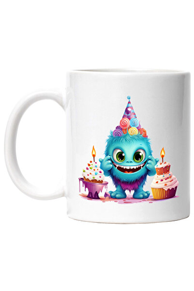 StoryGift Romania Cana cu o creatura in forma de minge | ilustratie | zambest...