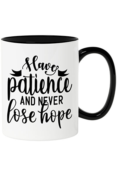 StoryGift Romania Cana cu mesajul motivational "Ai rabdare si nu iti pierde s...