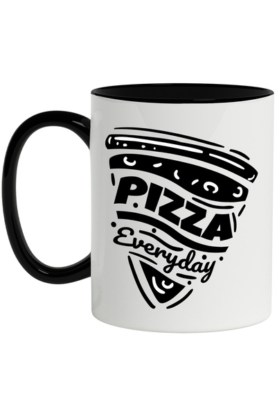 StoryGift Romania Cana Cu Mesaj In Engleza Pizza Everyday, Fast Food, Felie, ...