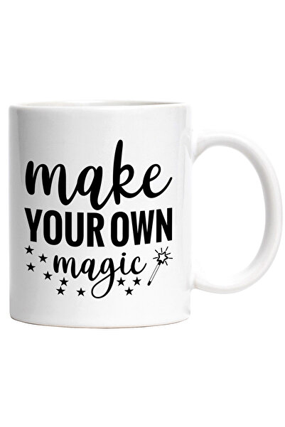 StoryGift Romania Cana cu stelute si bagheta cu mesajul "Make your own magic"...