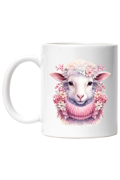 StoryGift Romania Cana cu o oita cu fular | ilustratie | frig | floricele | r...