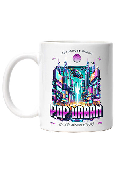 StoryGift Romania Cana Urban Citypop Oras din viitor cu nave spatiale, 330ml,...