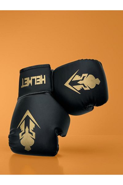 MEKOS Children's Black Boxing Gloves