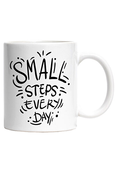 StoryGift Romania Cana Cu Mesaj In Engleza Small Steps Every Day, Pasi Mici I...