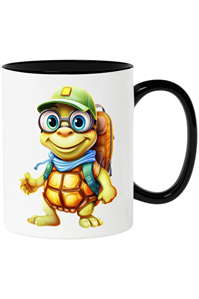 StoryGift Romania Cana cu o broasca testoasa exploratoare | ilustratie | oche...