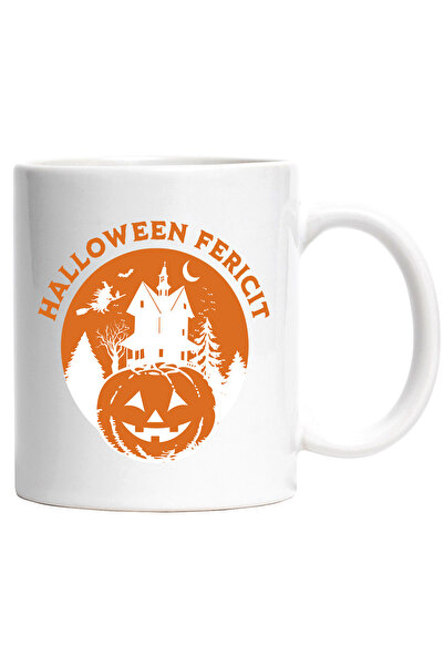 StoryGift Romania Cana h4ALLoween fericit dovleac horror casa bantuita, 330ml...