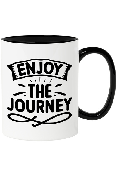 StoryGift Romania Cana cu textul in engleza "Enjoy your journey" - bucura-te ...