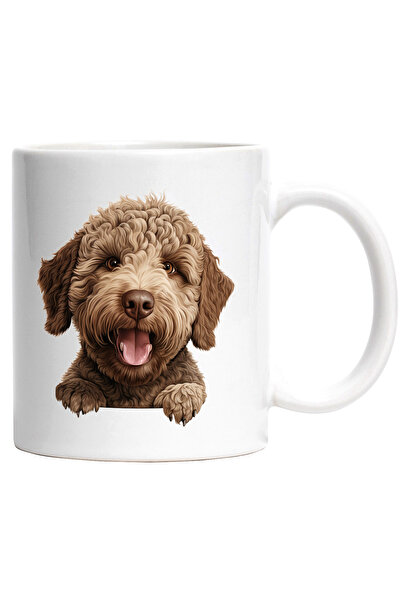 StoryGift Romania Cana cu un caine vesel si jucaus | ilustratie | blanos | pe...