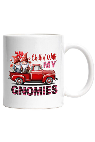 StoryGift Romania Cana cu 2 pitici si o masina cu mesajul "Chillin' with my g...