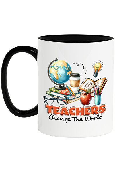 StoryGift Romania Cana cu mesajul "Teachers change the world", invatatorii sc...