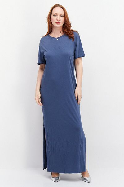 Replay Women Solid Maxi Casual Dress, Sage Blue